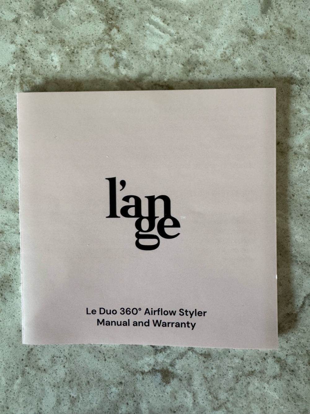 L’ange Le Duo 360° Airflow Styler Hair Straightener & Curler | Blush Pink | EUC - Picture 3 of 7